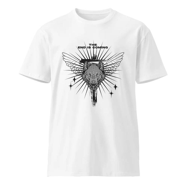 the white wolf t-shirt product image (1)