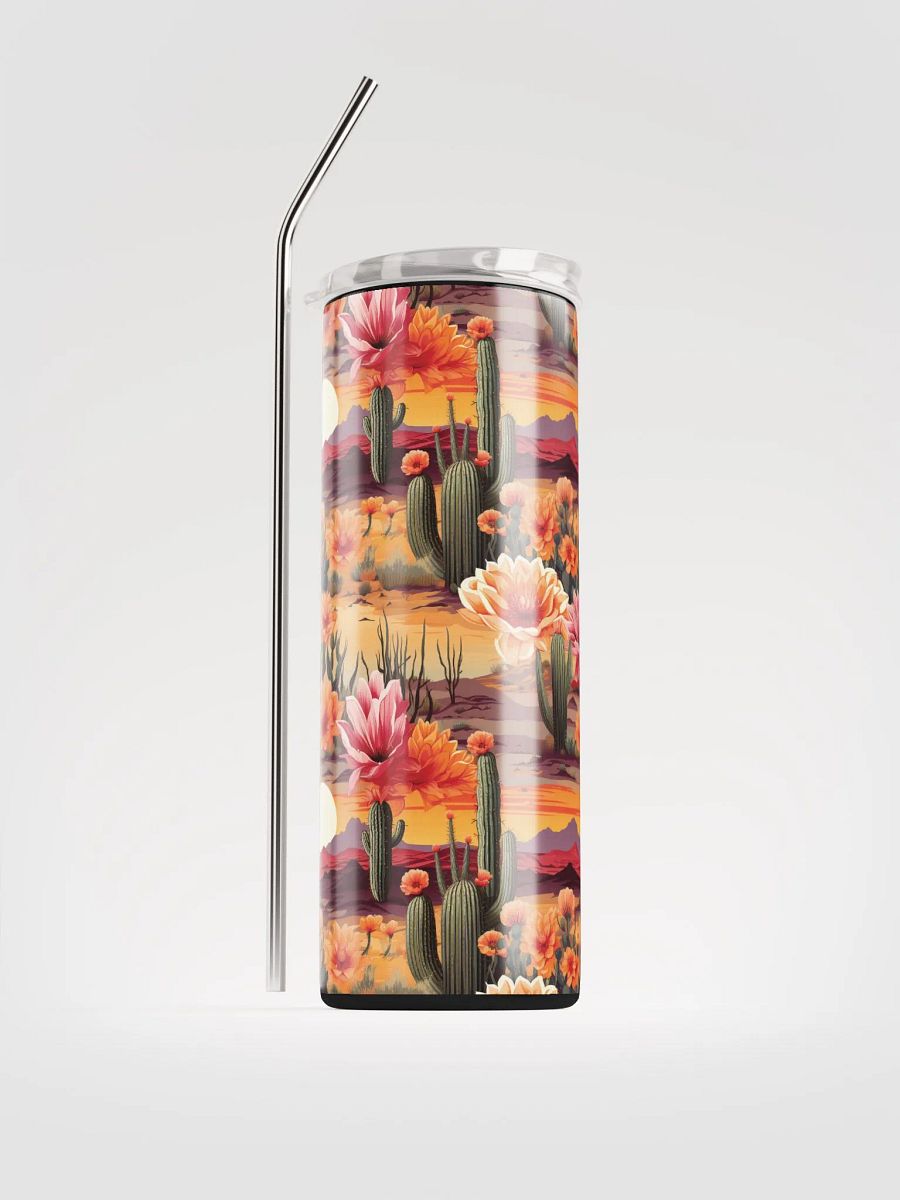 Cactus Sunset 20oz Skinny Tumbler product image (1)