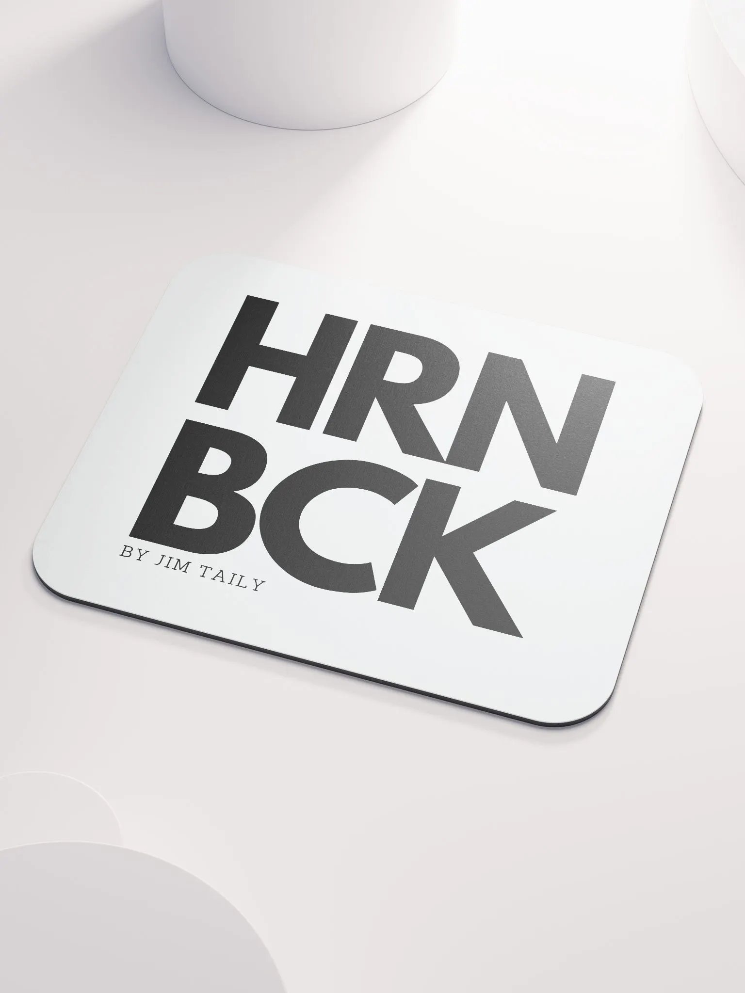 HRNBCK MOUSEPAD - Original White Edition product image (3)