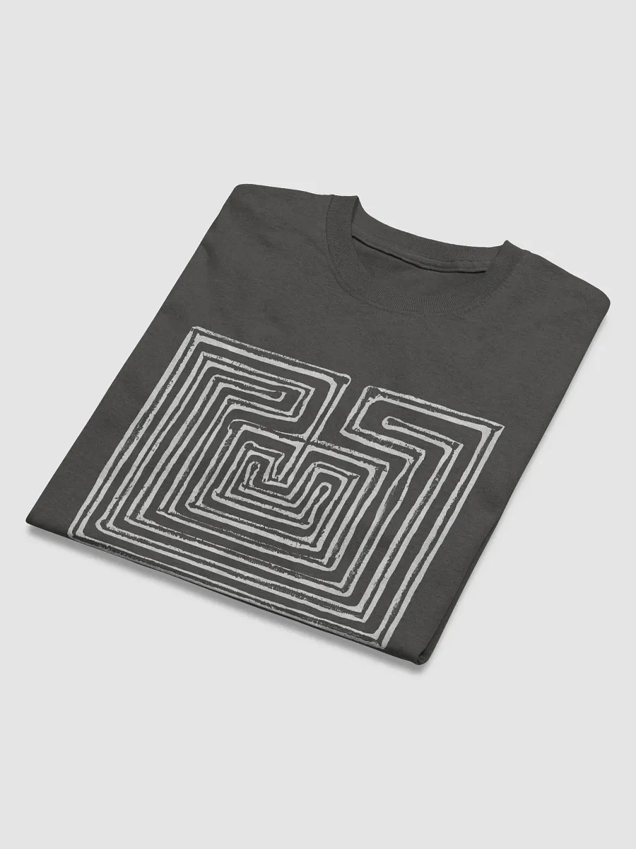 Knossos Labyrinth Authentic Art from 300 BC, Charcoal T-Shirt product image (9)