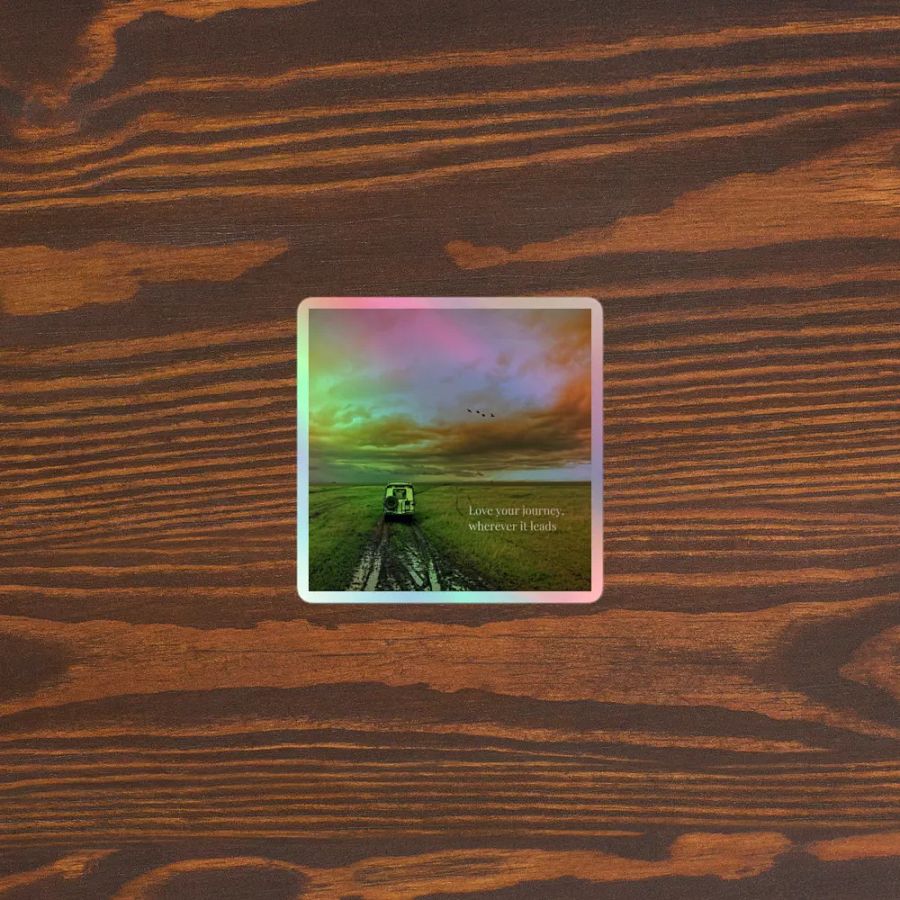 Love Your Journey Holographic Sticker Set product image (5)