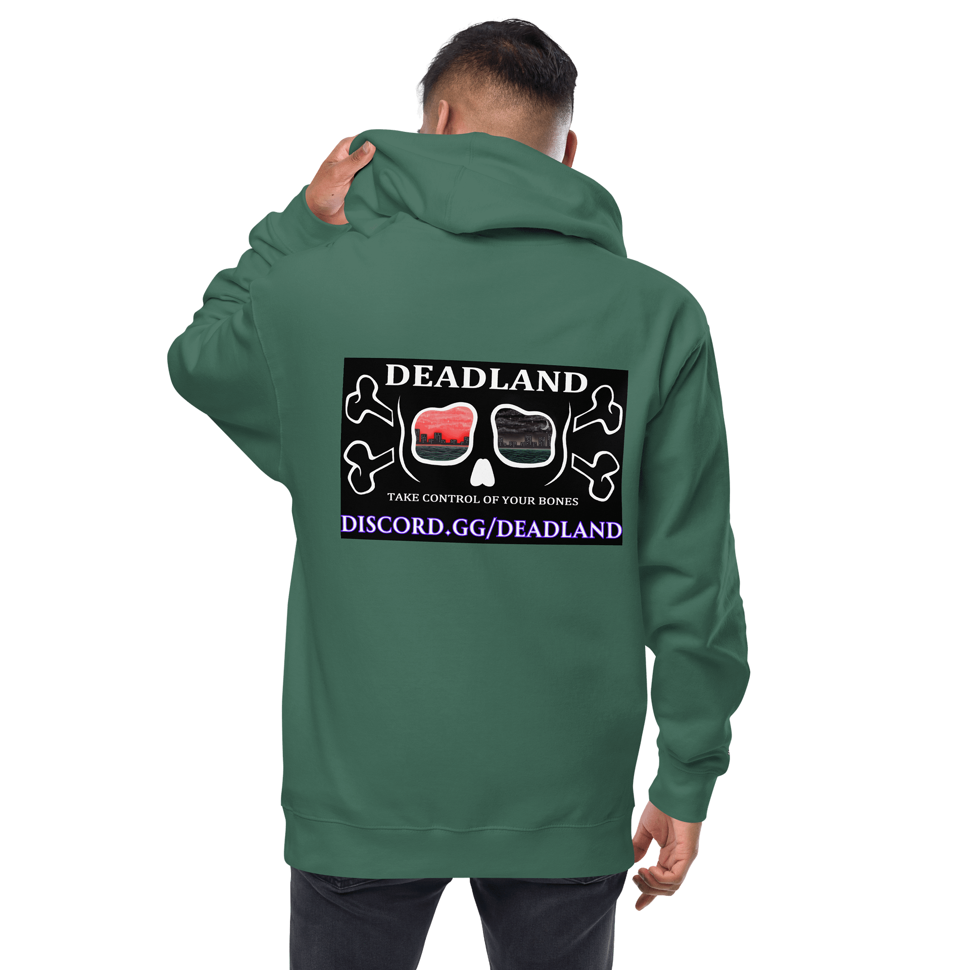 Chill #Deadfam Fleece Zip Up Hoodie product image (10)