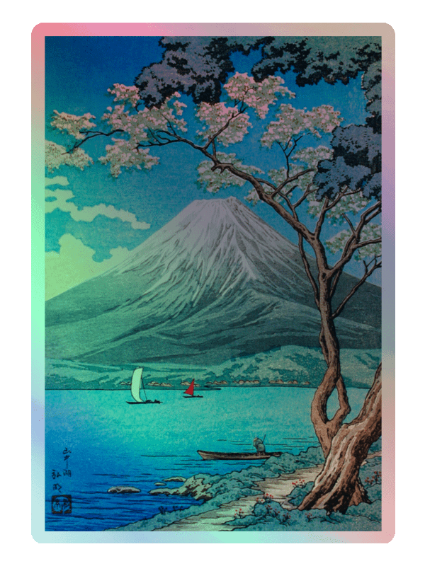 Mount Fuji Sticker by Hiroaki Takahash product image (3)
