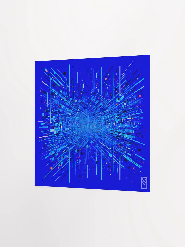 Poster Global Blue Screen: Abstract Interpretation product image (2)