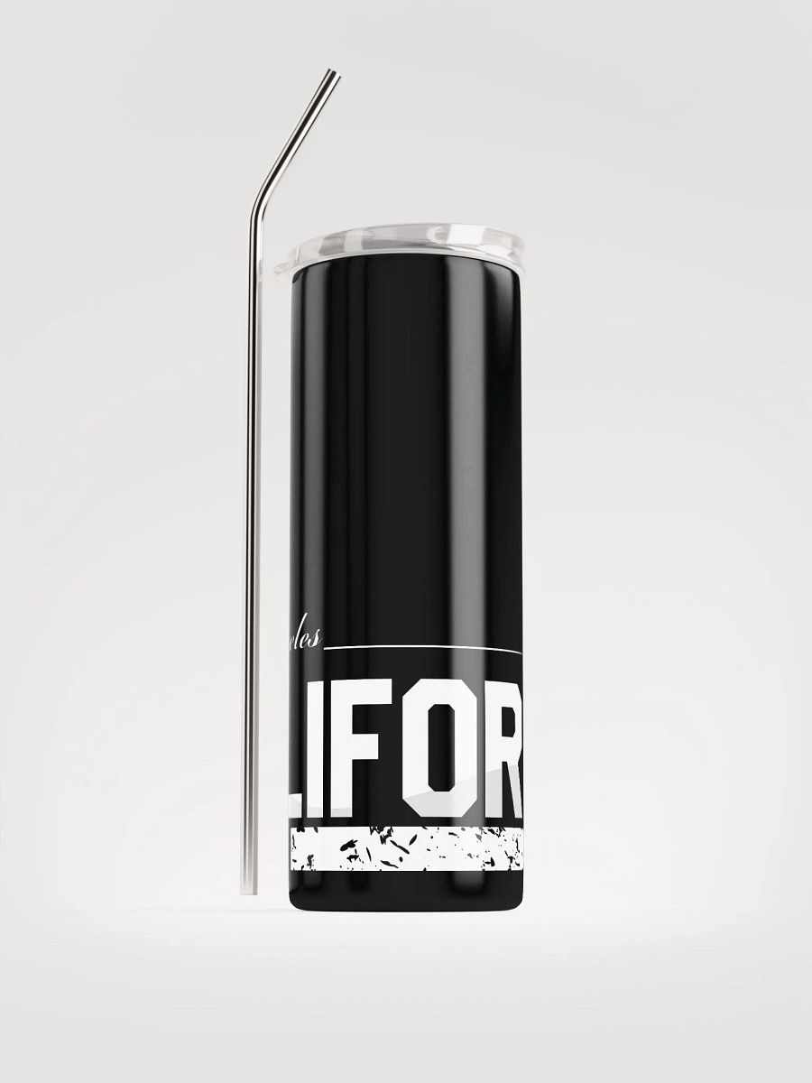 California Los Angeles Black Stainless Steel Tumbler product image (1)