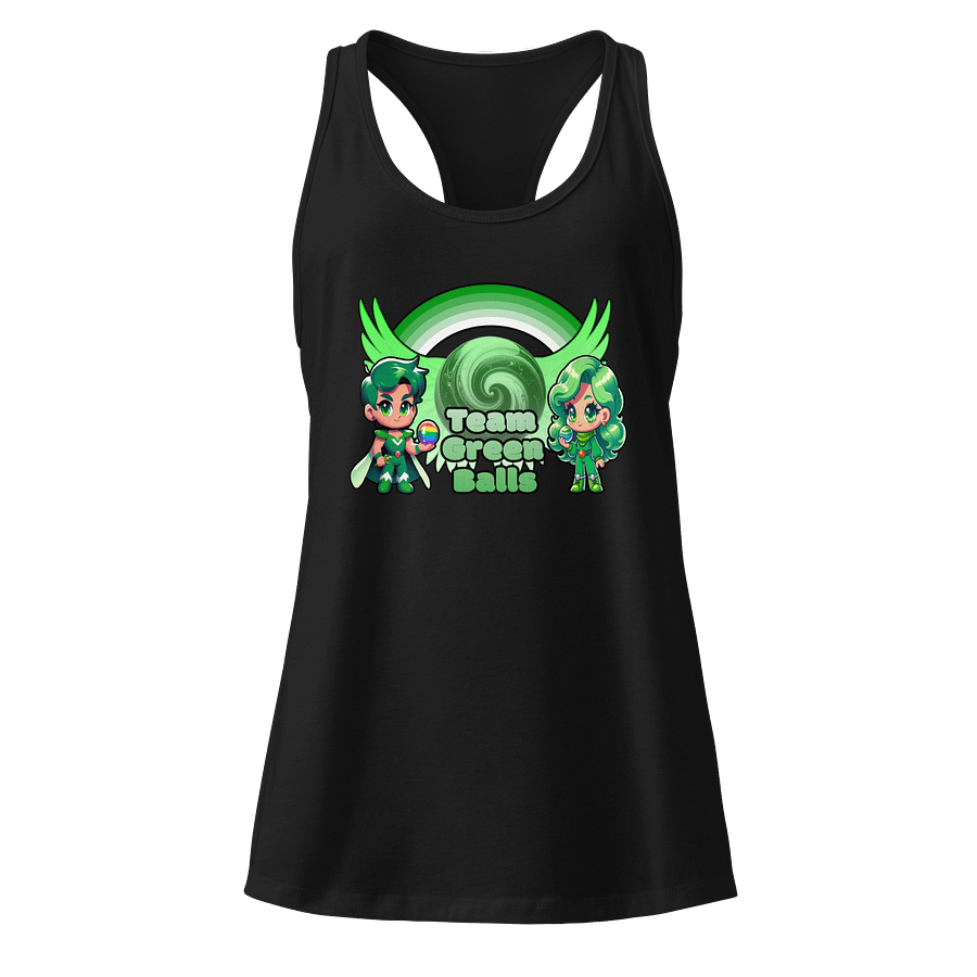 Team Green Racer Tank product image (1)