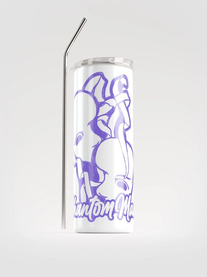 'PhantomMaul' Purple Logo Stainless Steel Tumbler product image (7)
