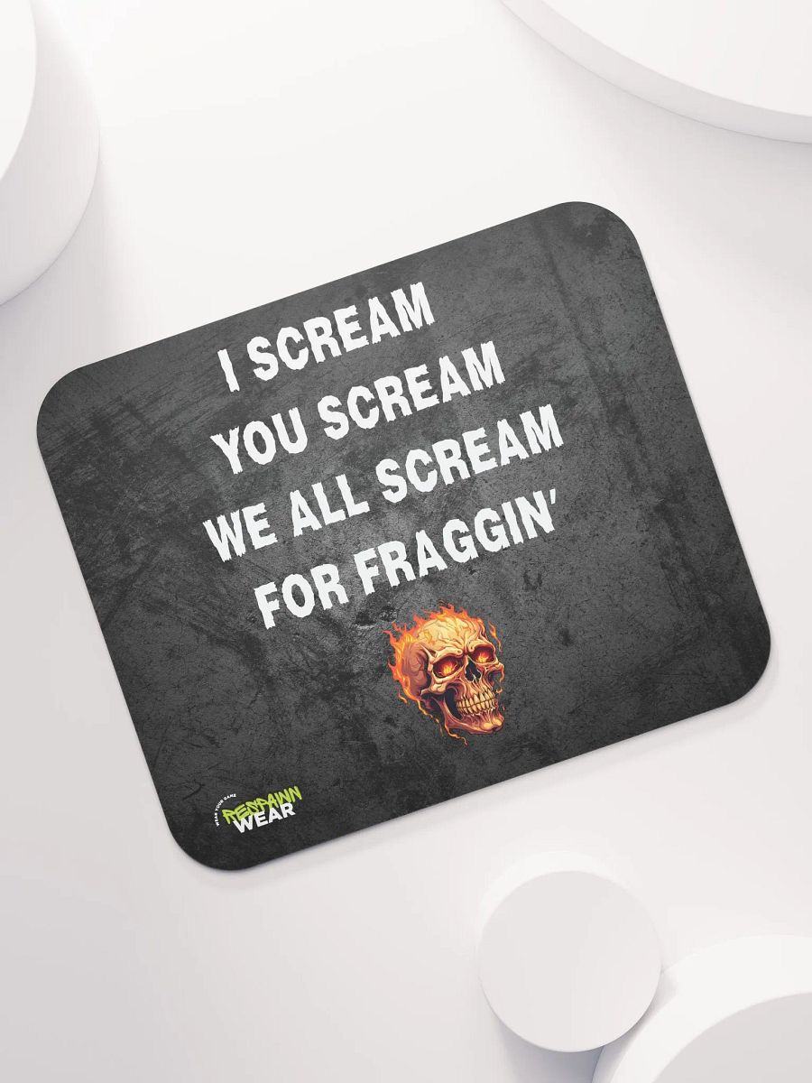Flaming Skull Classic Mouse Pad product image (7)