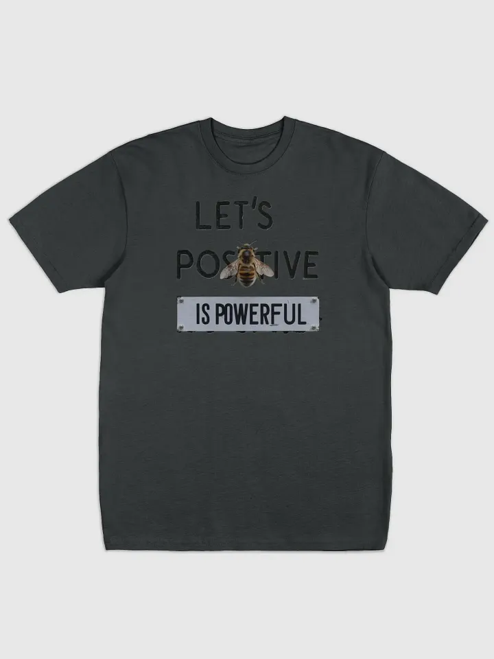 T-shirt let’s positive Key product image (1)