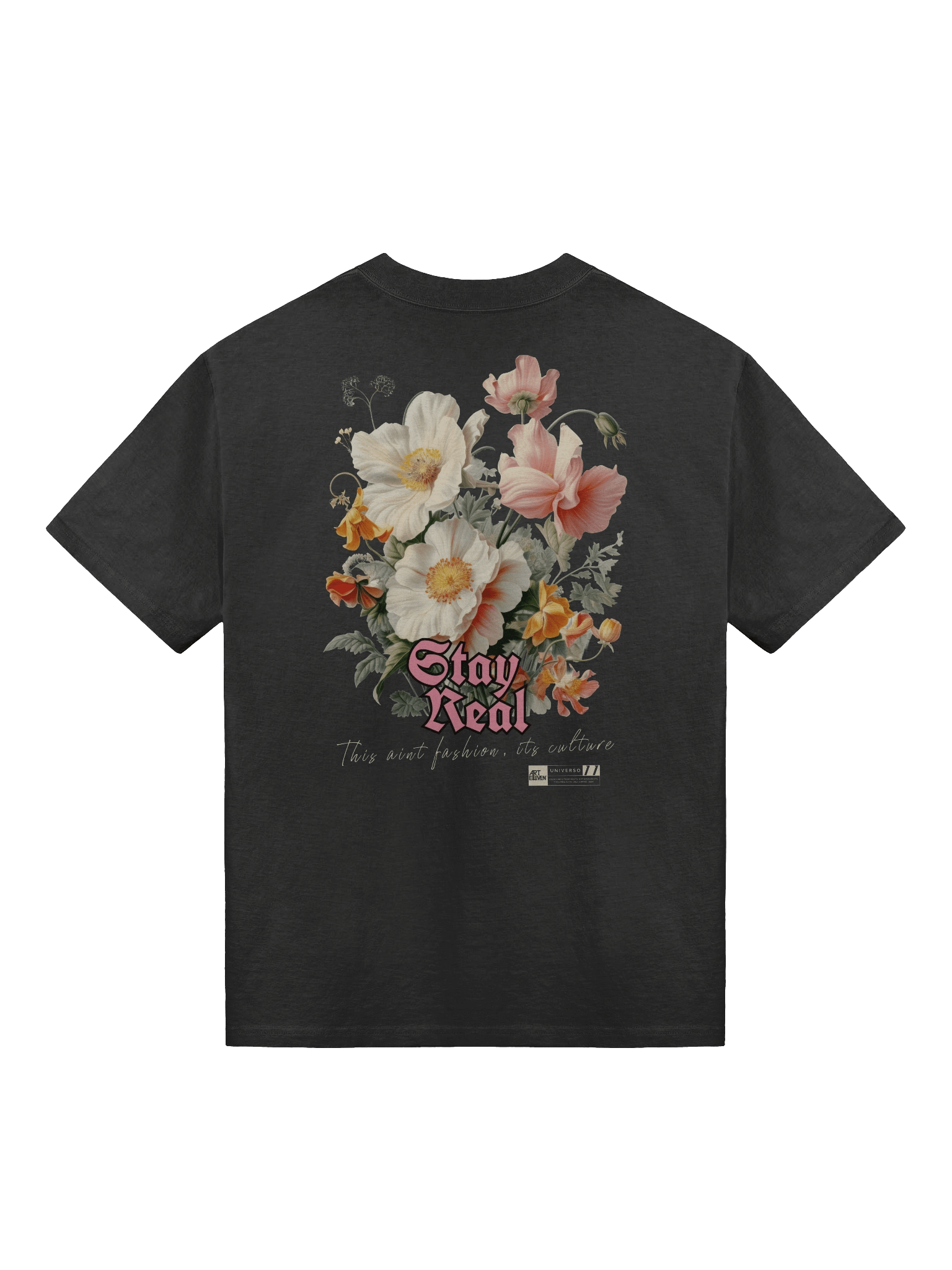 "Street Certified" Tee: Bloom Where You Roam. Authenticity Defined. 🌹🛣️ product image (2)