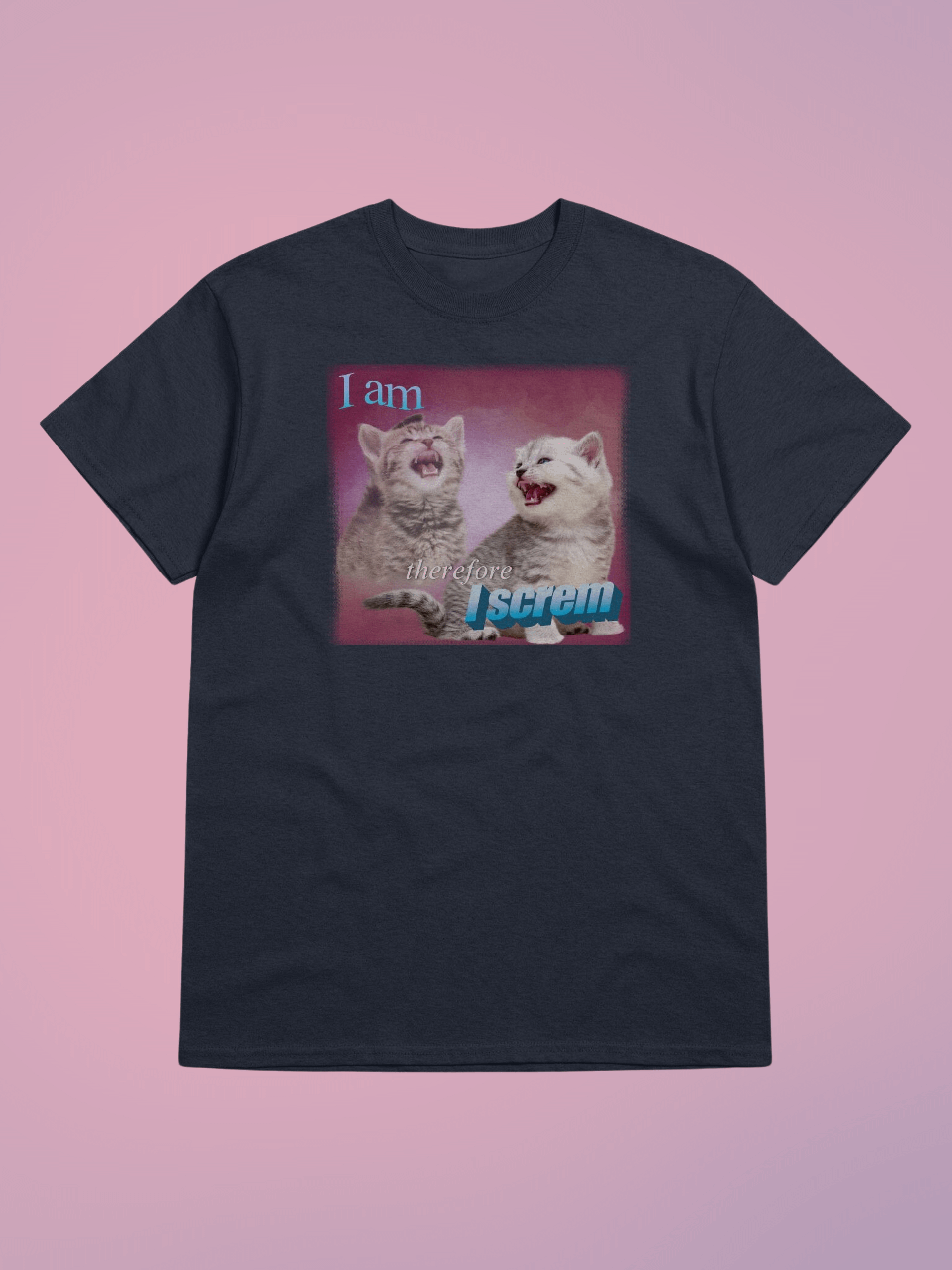 I am therefore I screm unisex tee product image (2)