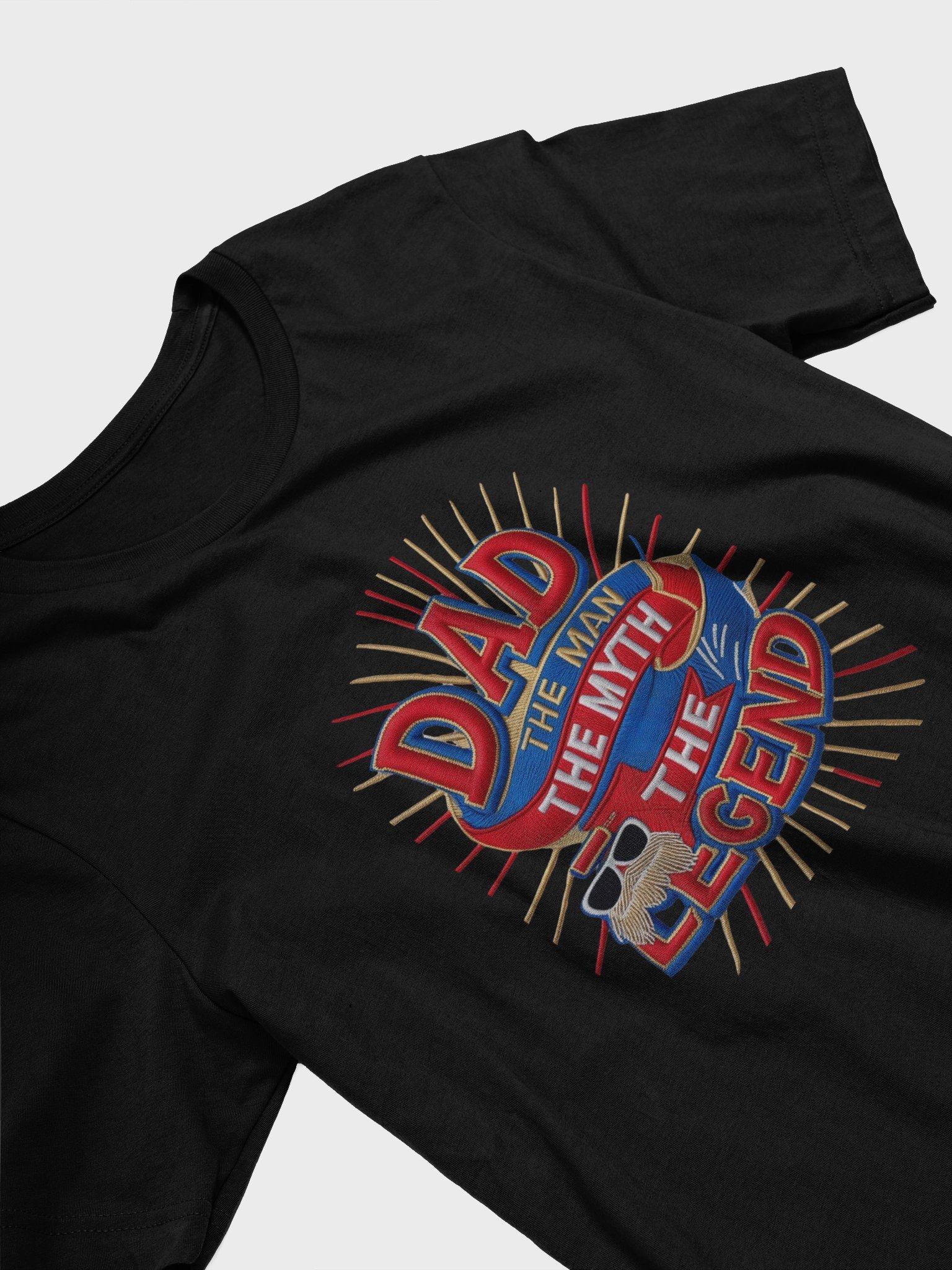 Mythical Dad Embroidered T-Shirt product image (24)