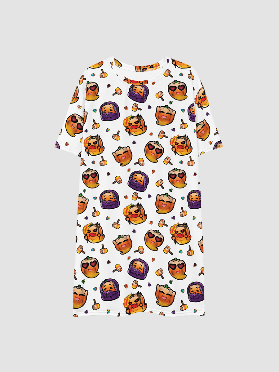 Emote All-Over Print T-Shirt Dress product image (3)