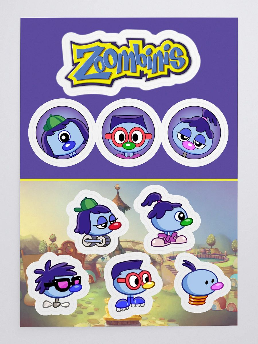 Zoombinis Sticker Squad product image (3)