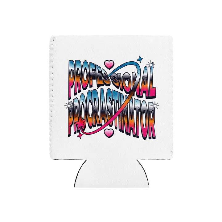 Professional Procrastination Station Can Cooler product image (2)