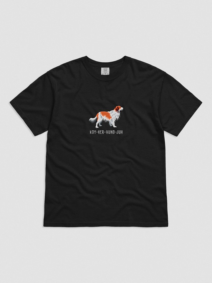 Koy-Ker-Hund-Juh T-Shirt(Embroidered) of a Kooikerhondje product image (5)