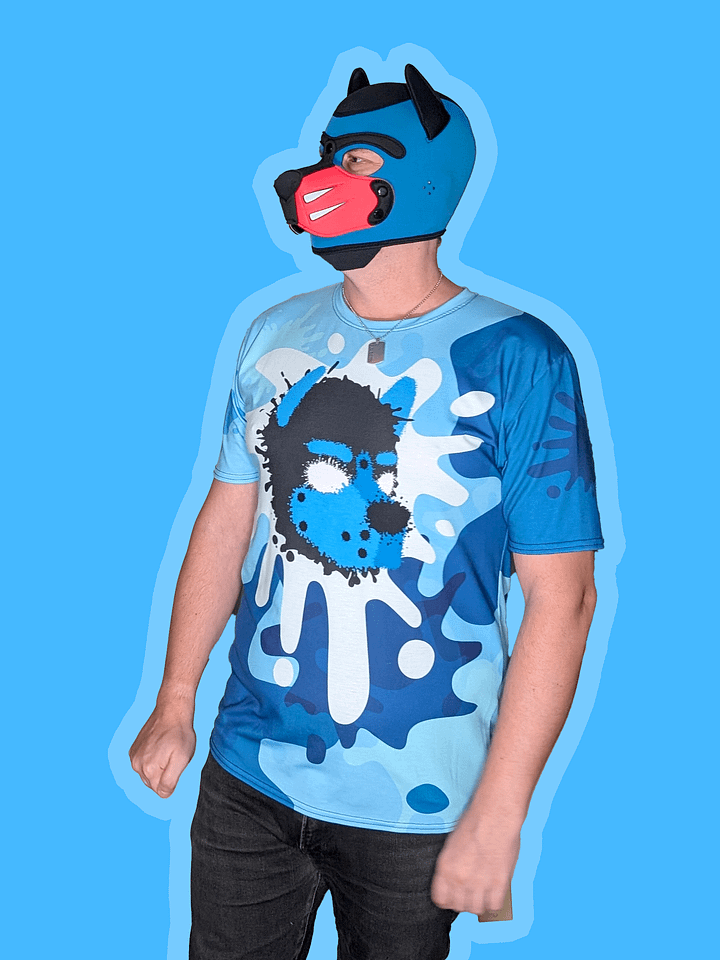 Chaos Splatter Shirt - Blue product image (2)