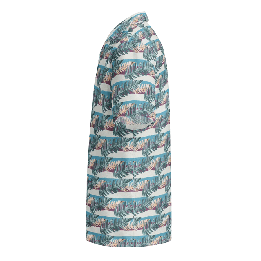 Tropical Stripes | Unisex Hawaiian Shirt product image (7)