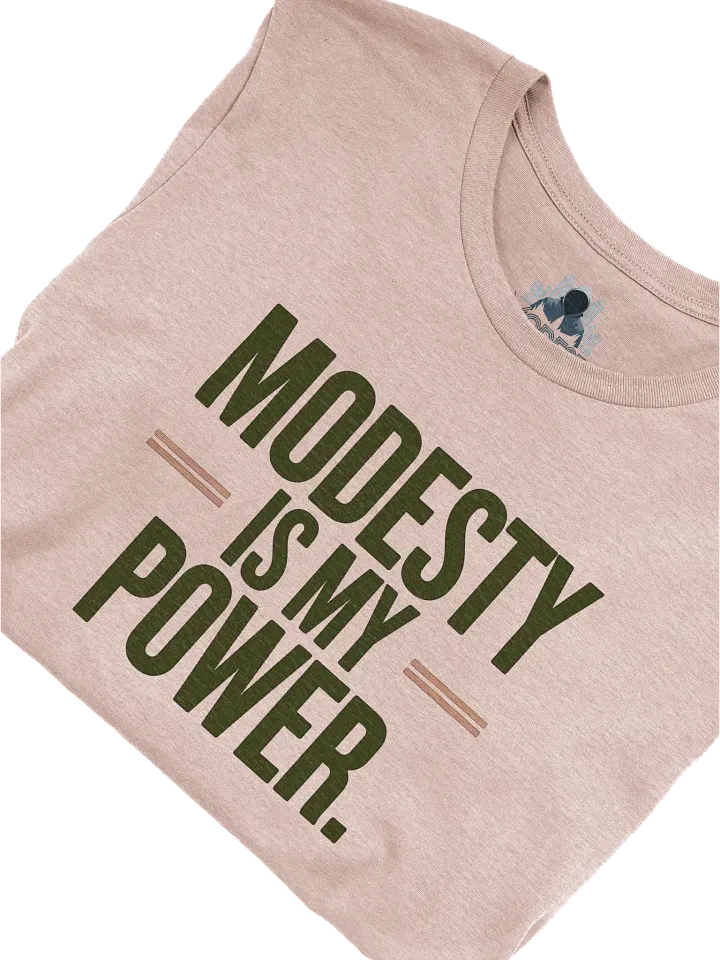 Modesty Power Tee, Empowering Gift, Bold Statement Shirt product image (2)