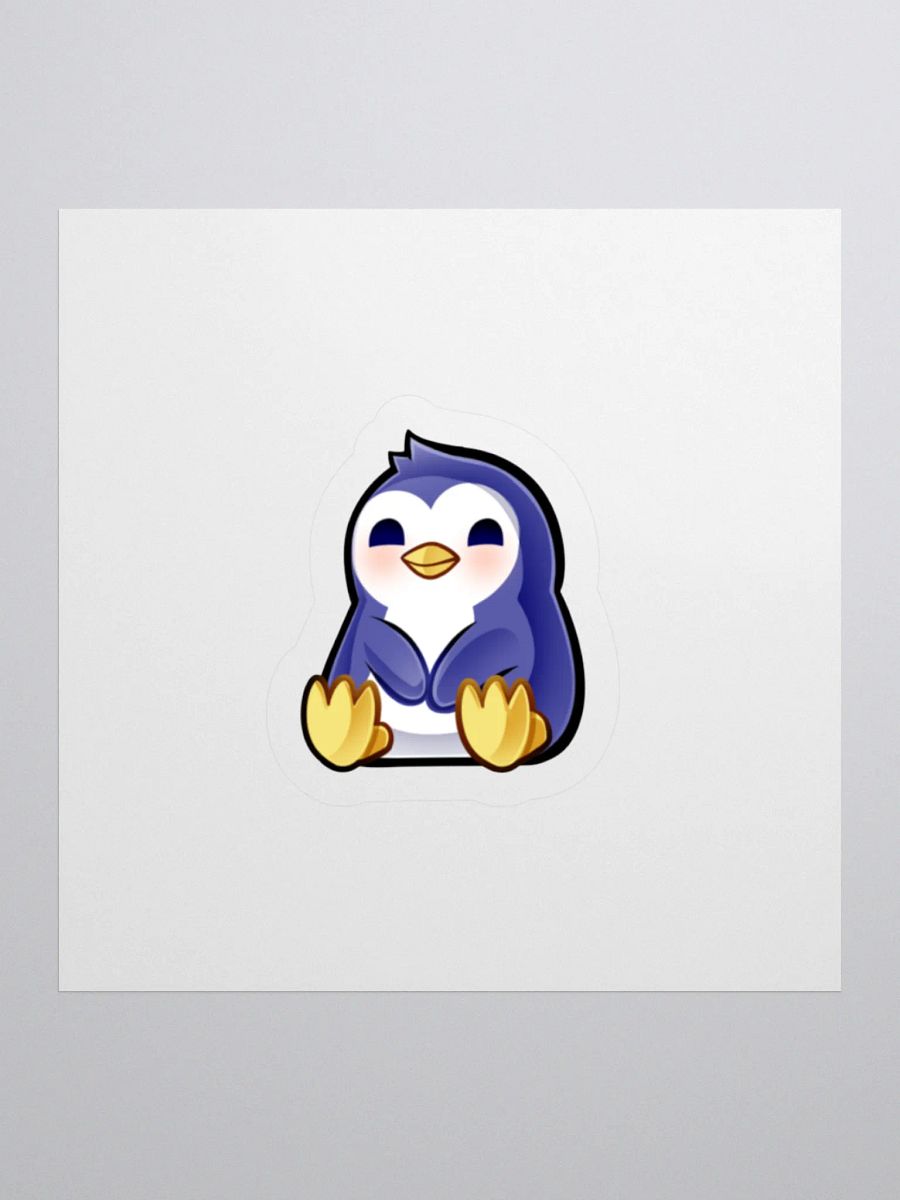 Pengu Sit Sticker product image (1)