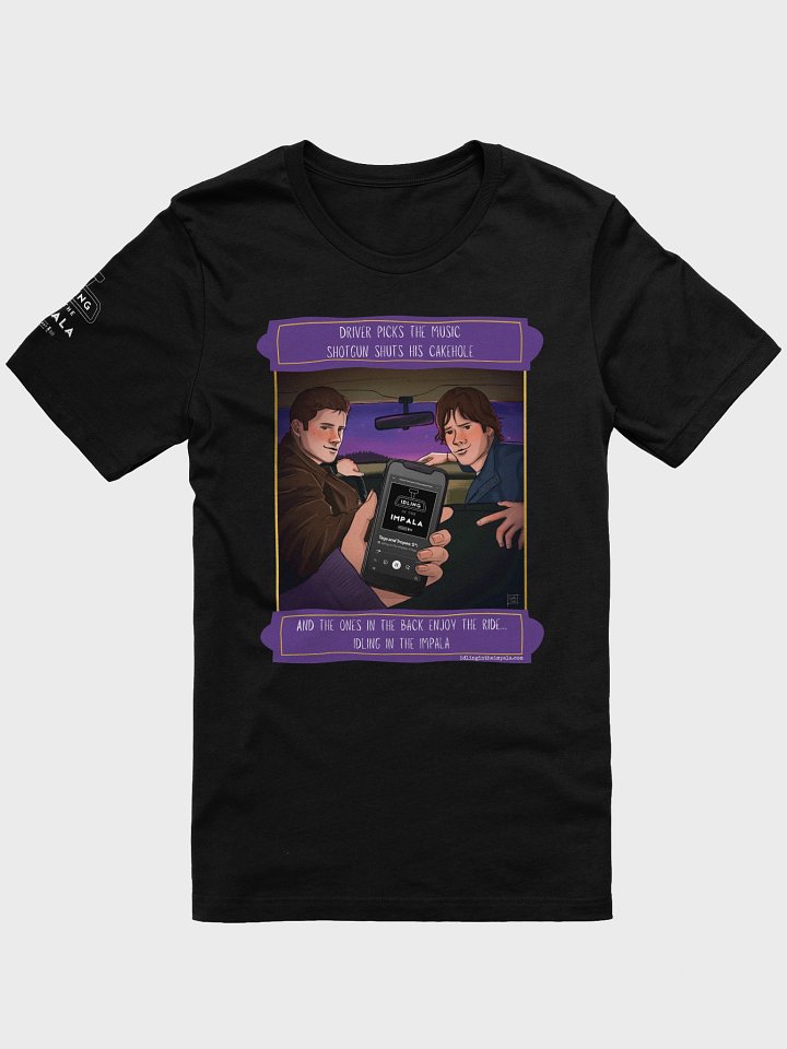 Backseat Tee - Tags & Tropes product image (1)