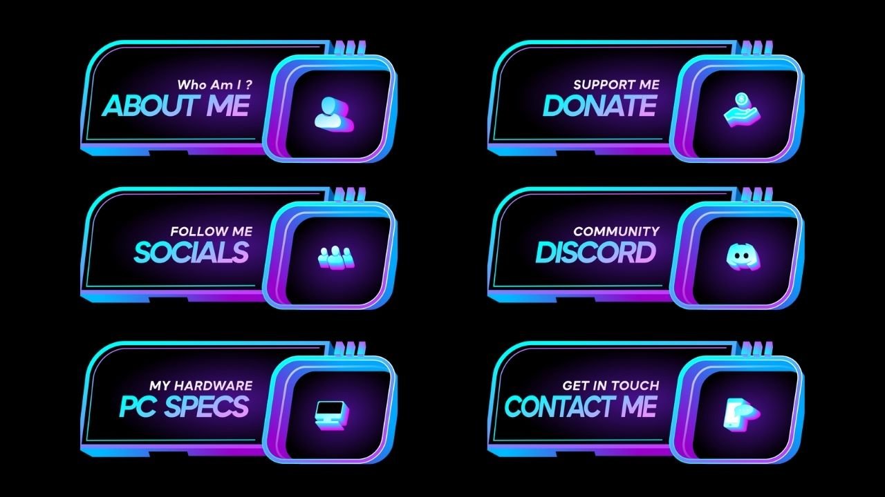 Jazzy Cyanide Twitch Panels product image (1)