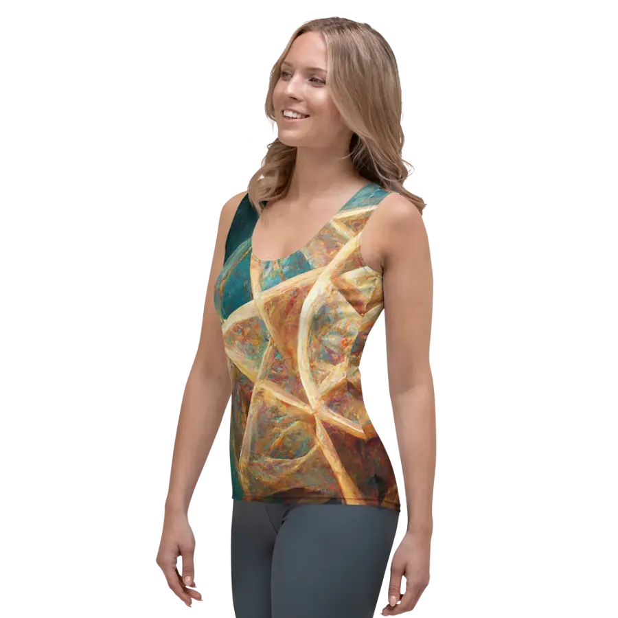 Geometric Fusion Women's Tank Top product image (3)