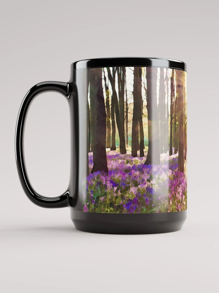 Abstract Graphic | Black Coffee Mug | Springtide Treescape product image (1)