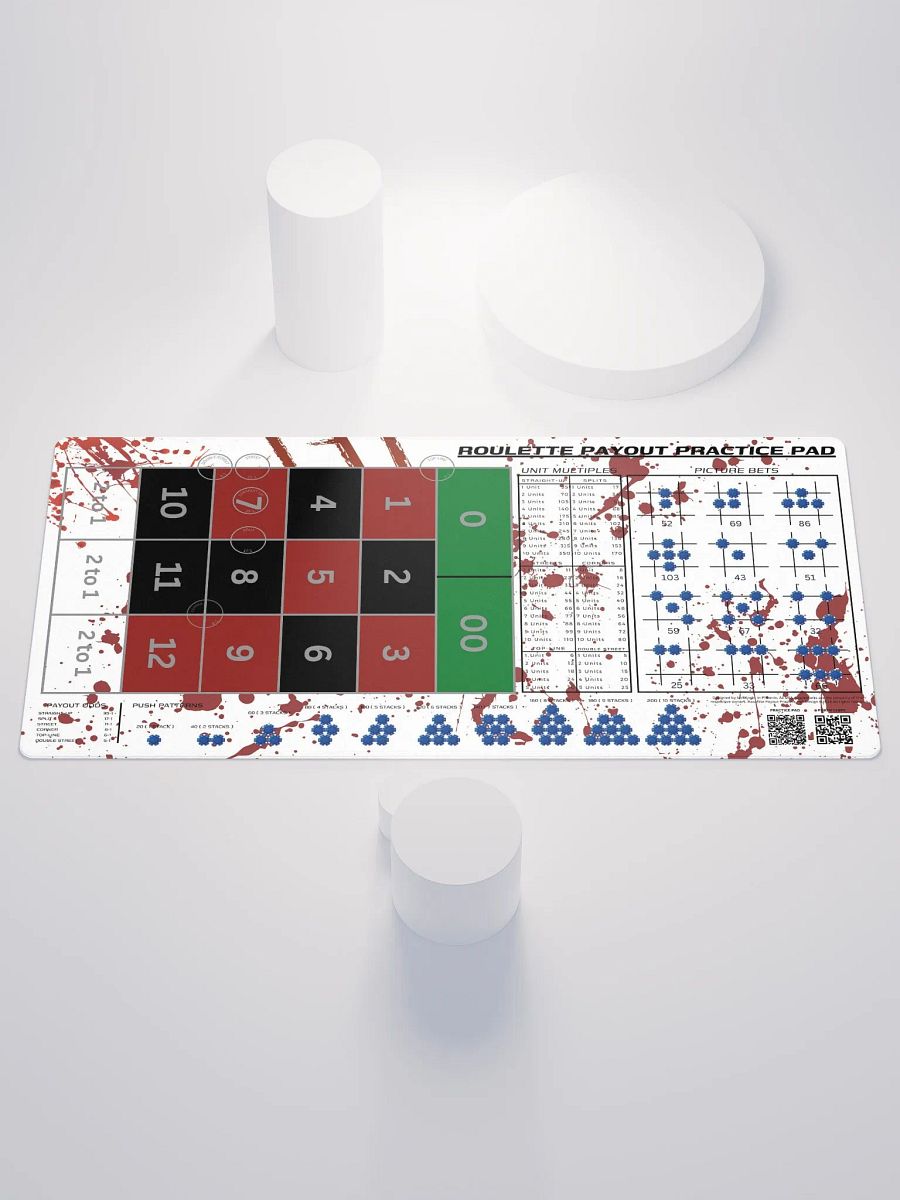 Roulette Payout Practice Pad - Roulette Horror product image (3)