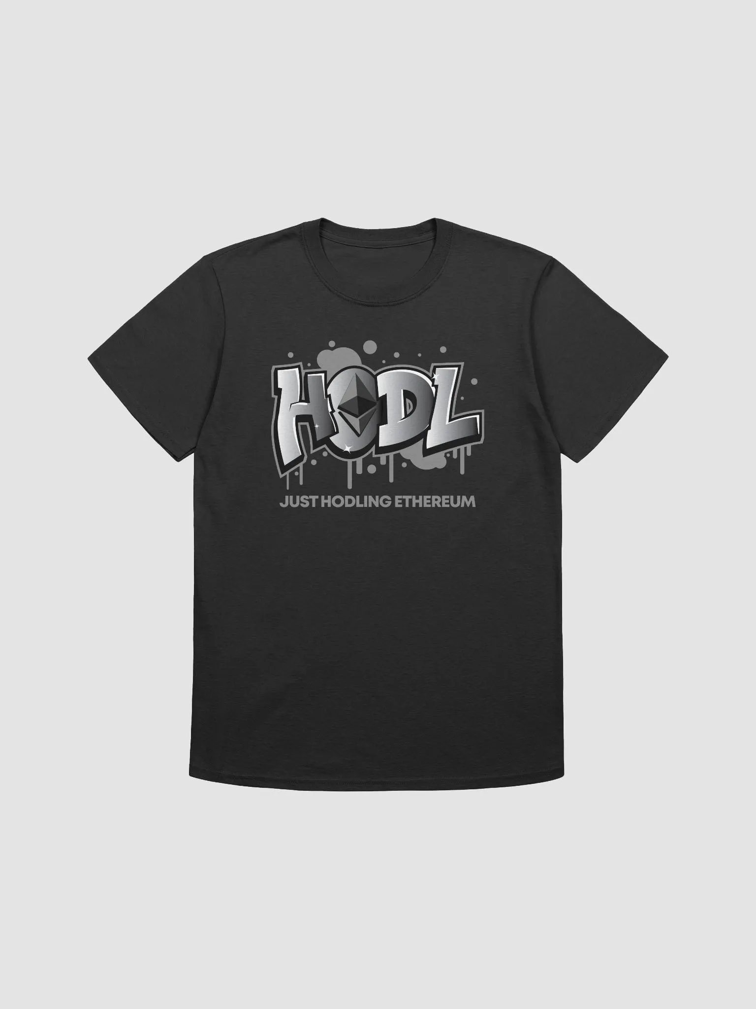 Ethereum HODL Stylized T-Shirt product image (1)