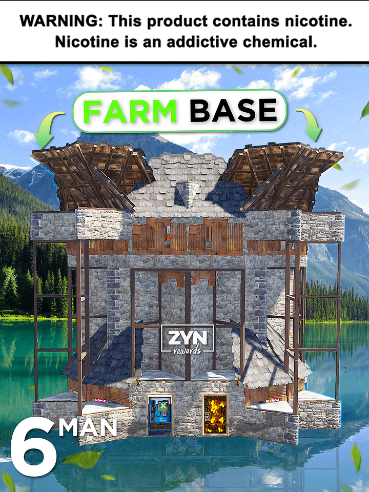 WINTERGREEN | 6 Man | UNSEEN Custom Farm base design (3x3) product image (2)