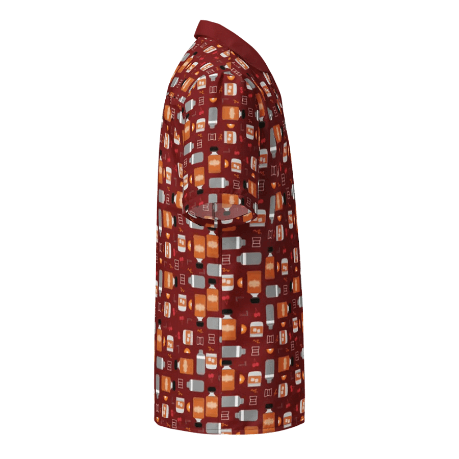 Bourbon Pattern Hawaiian Shirt product image (5)