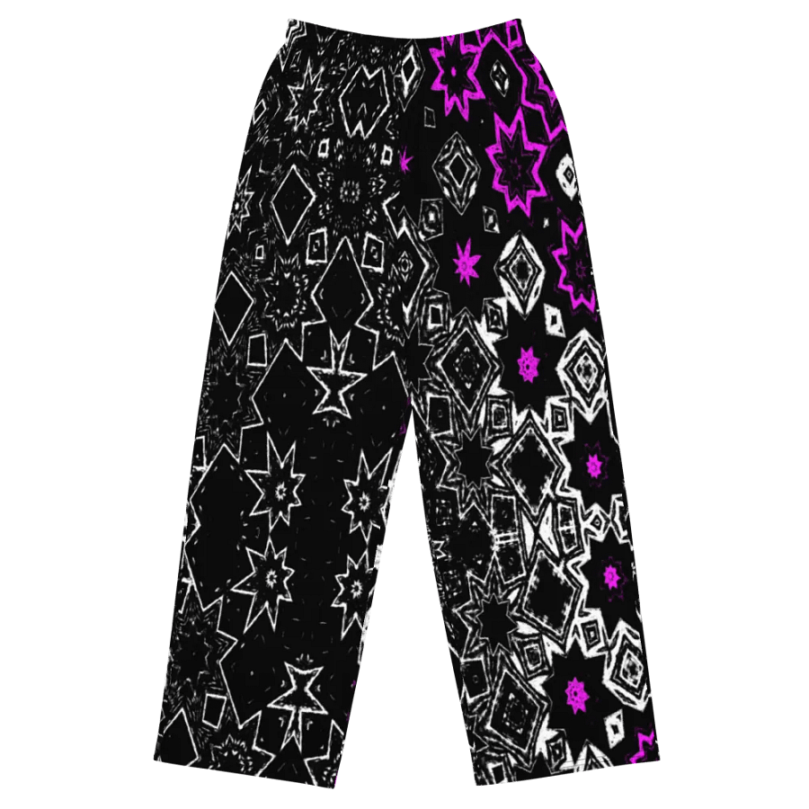 That Star Pattern Again Unisex Wide Leg Trousers product image (3)