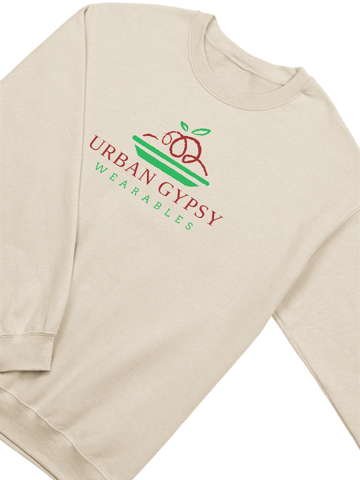 Apple On Plate Classic Crewneck Sweatshirt product image (38)