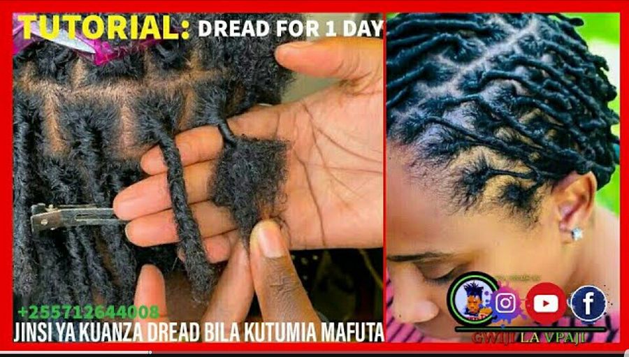 How to Starter Locs | Jinsi ya kuanza Kusokota Dread product image (1)