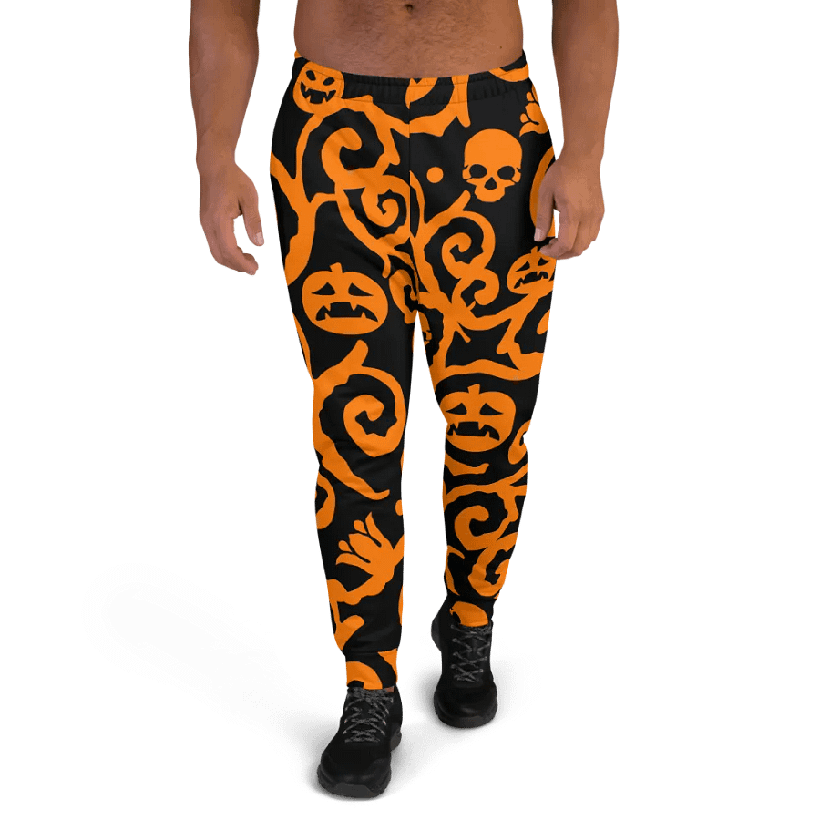 Scary Pumpkins Skull Men's Joggers product image (3)