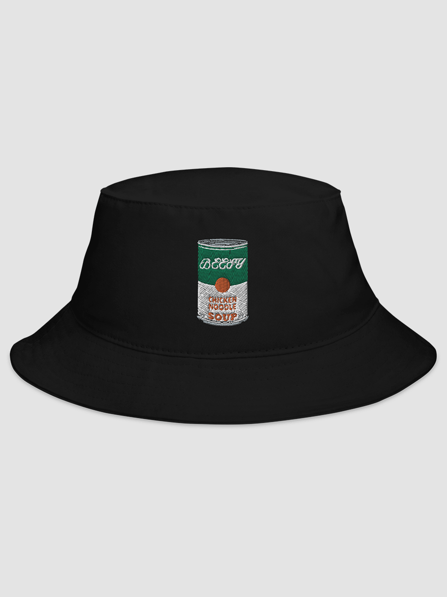 Beefy chicken noodle soup bucket hat product image (1)