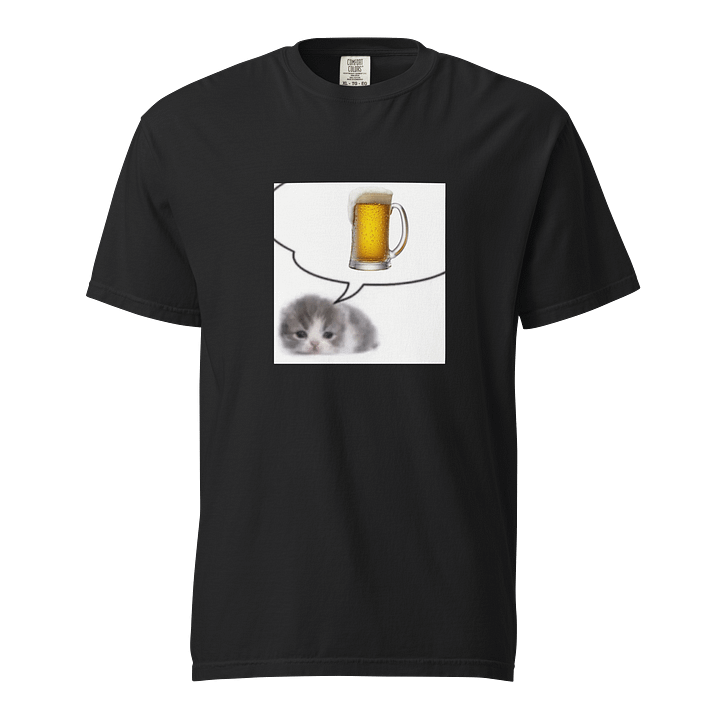 Beer Thoughts Kitten Tee product image (1)