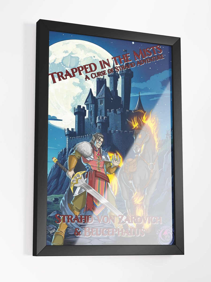 Strahd & Beucephalus: Framed Poster product image (6)