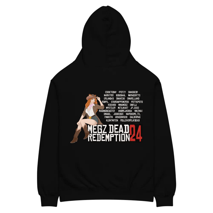 Megz Dead Redemption 24 Hoodie - Black product image (2)