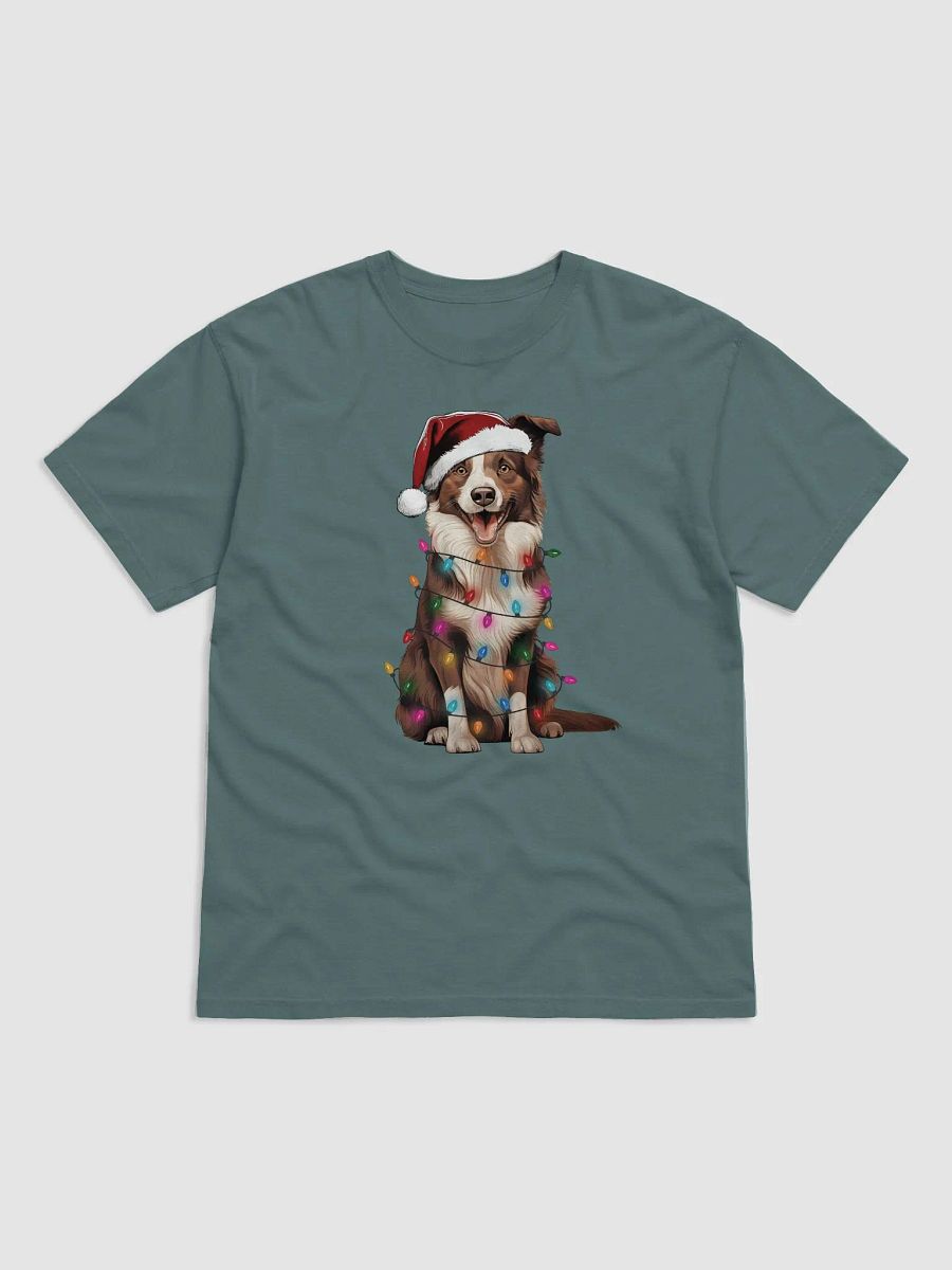Funny Border Collie(Brown) Christmas T-Shirt for Border Collie Paw-rents product image (4)