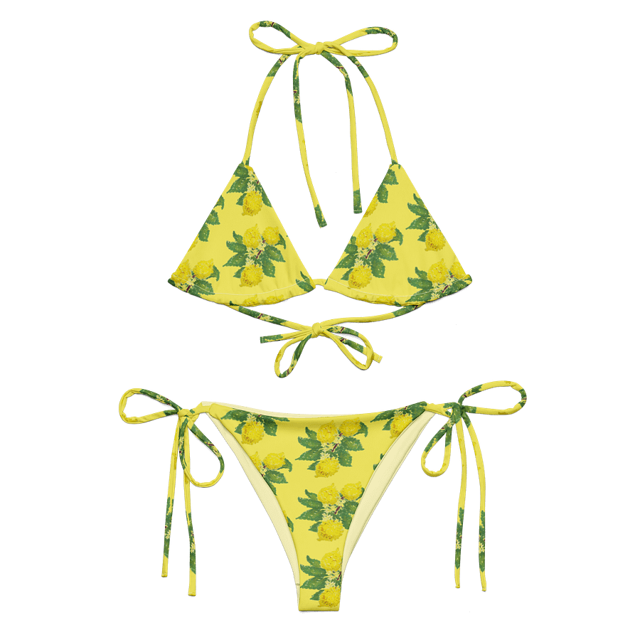 Lemon Love Yellow Bikini Set product image (2)