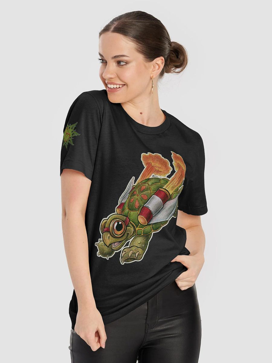 Jetpack Tortoise - SharpTattoos @ Strega Rose Tattoo Arts Supersoft Tee product image (18)
