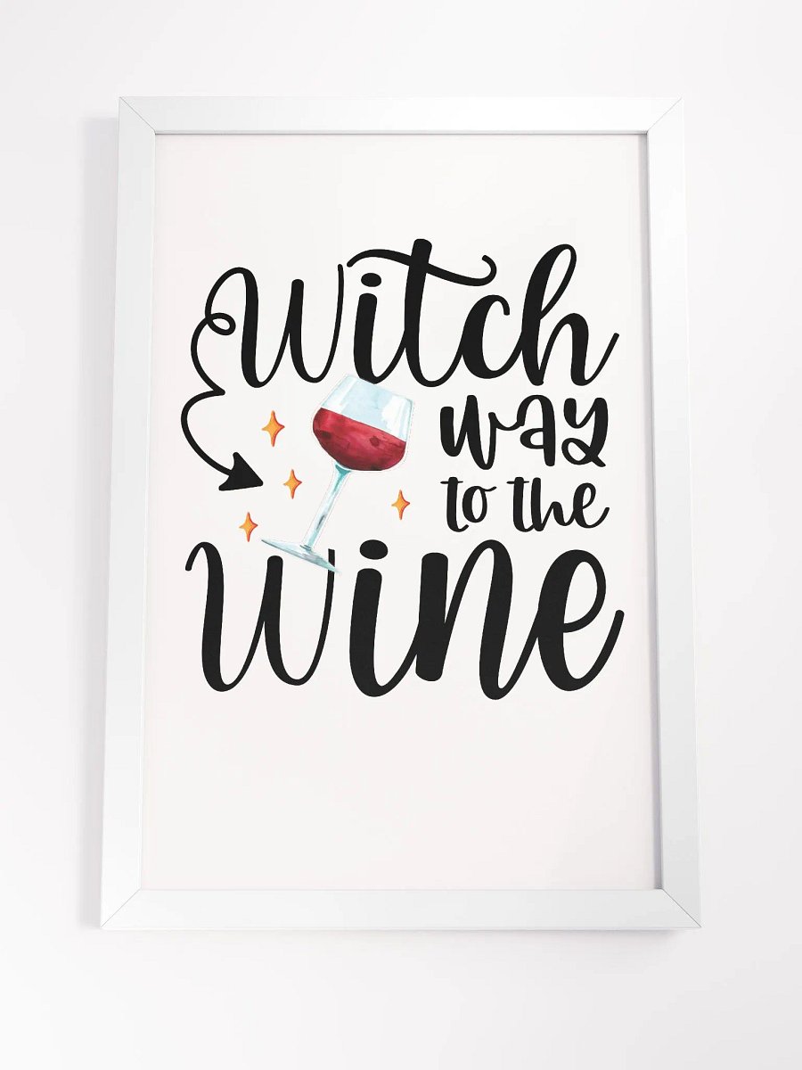Witch Way to the Wine - Witchy, Kitchen Witch, Magic Kitchen Gift product image (7)