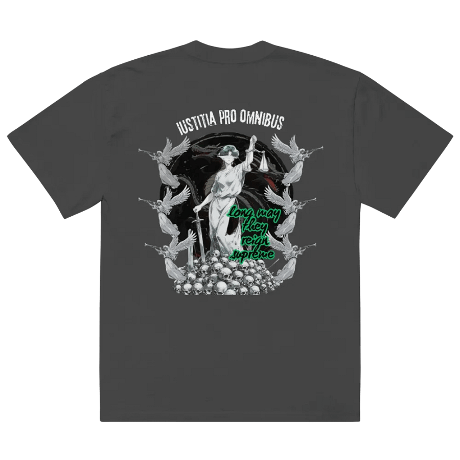 the justice for all (latin) oversized tee product image (10)