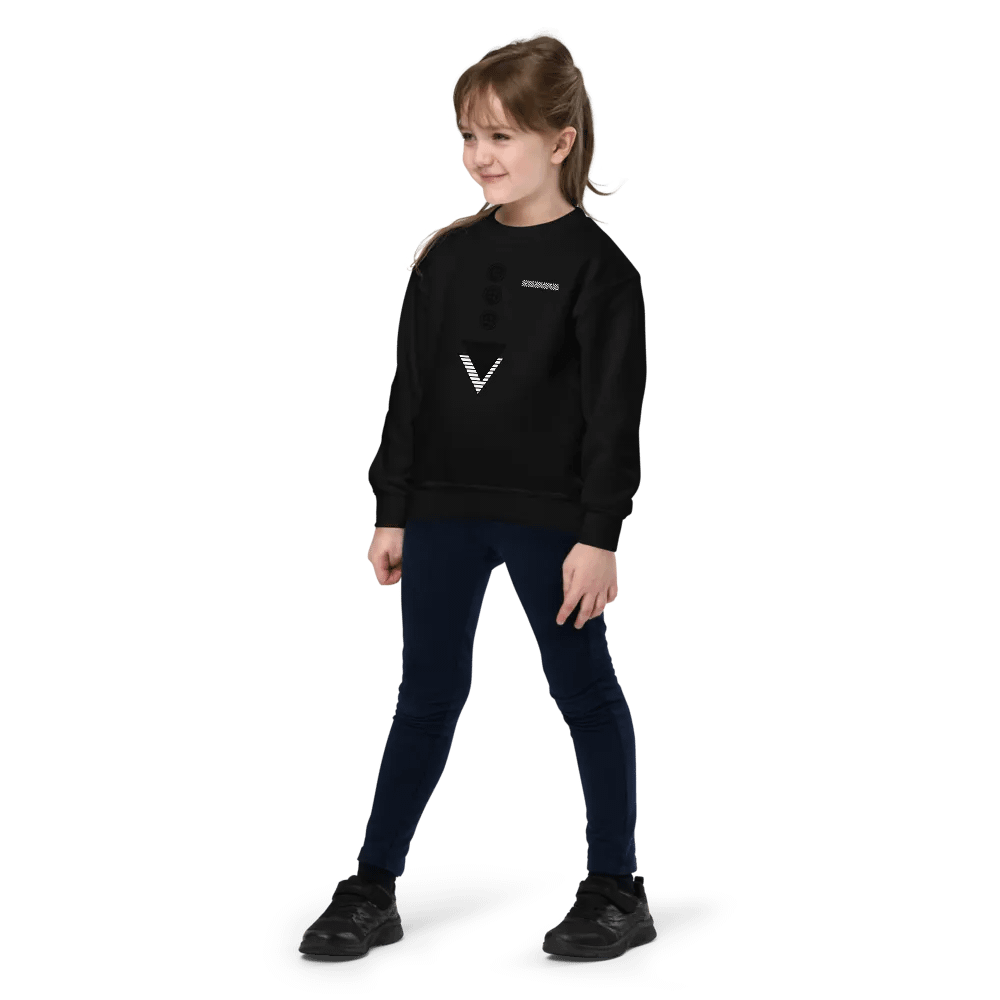 Triangles with buttons and hankie Youth Sweatshirt product image (9)