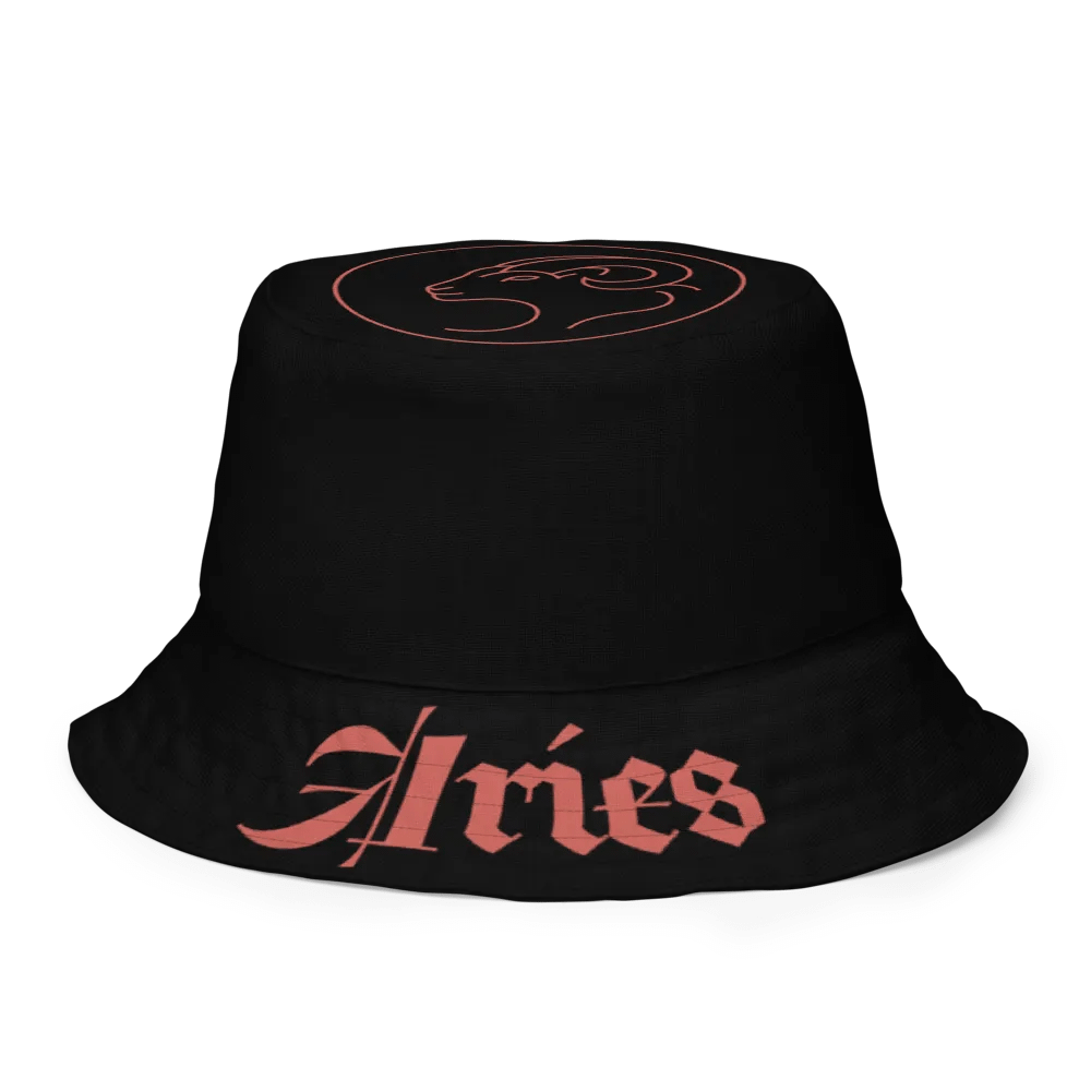Starry Aries Reversible Bucket Hat product image (1)