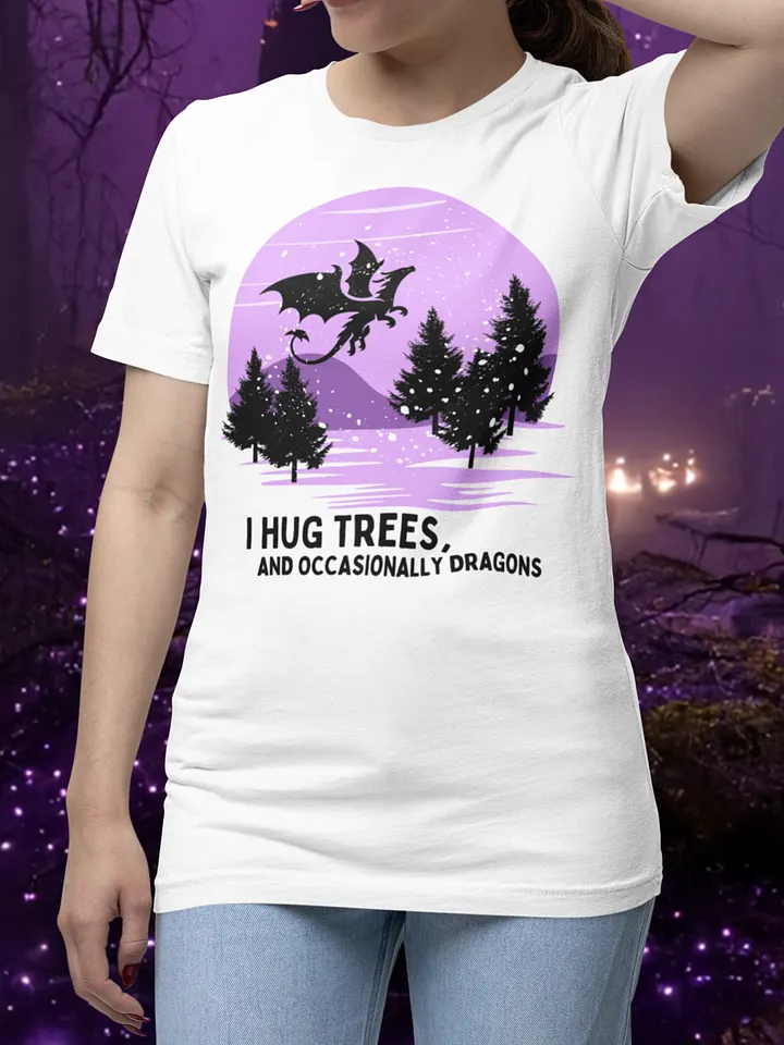 Tree Hugger, Dragon Lover T-shirt product image (2)
