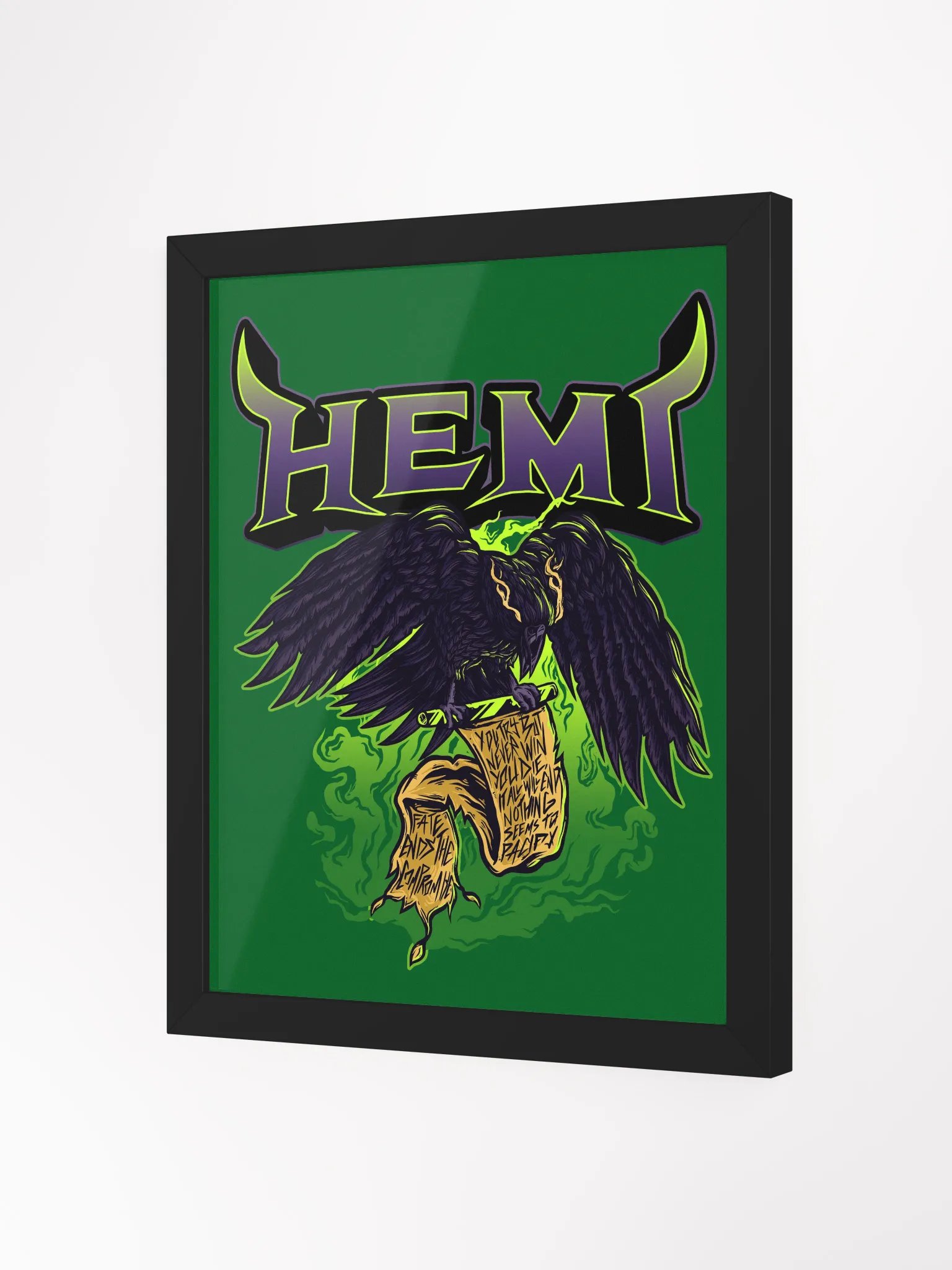 Nevermore Framed Matte Poster product image (2)