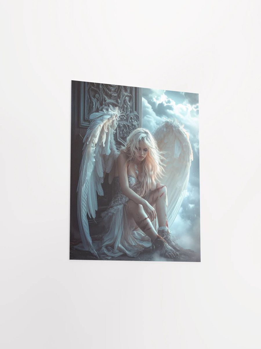Sad angel in heaven - Poster product image (13)